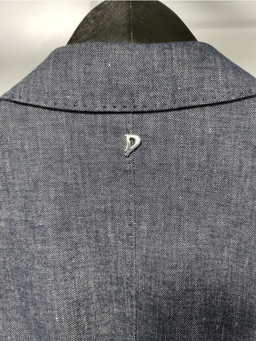 NWT Dondup Lissa Cotton and Linen Single Breasted Blazer S - Picture 12 of 16